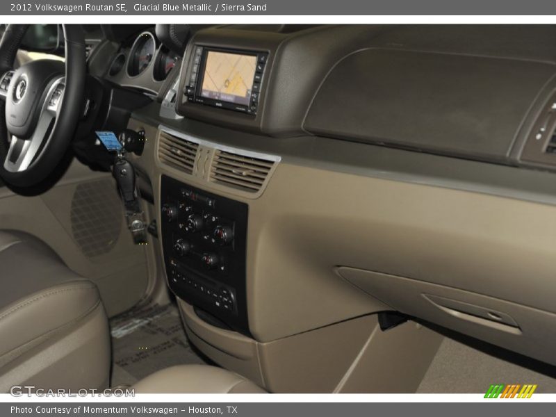 Glacial Blue Metallic / Sierra Sand 2012 Volkswagen Routan SE