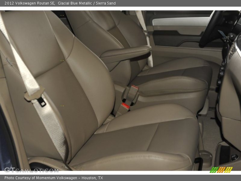 Glacial Blue Metallic / Sierra Sand 2012 Volkswagen Routan SE