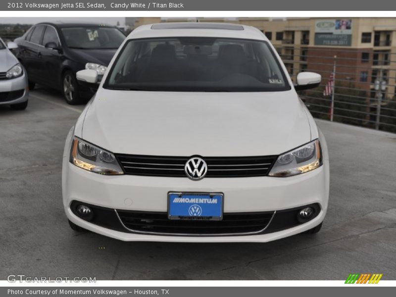 Candy White / Titan Black 2012 Volkswagen Jetta SEL Sedan