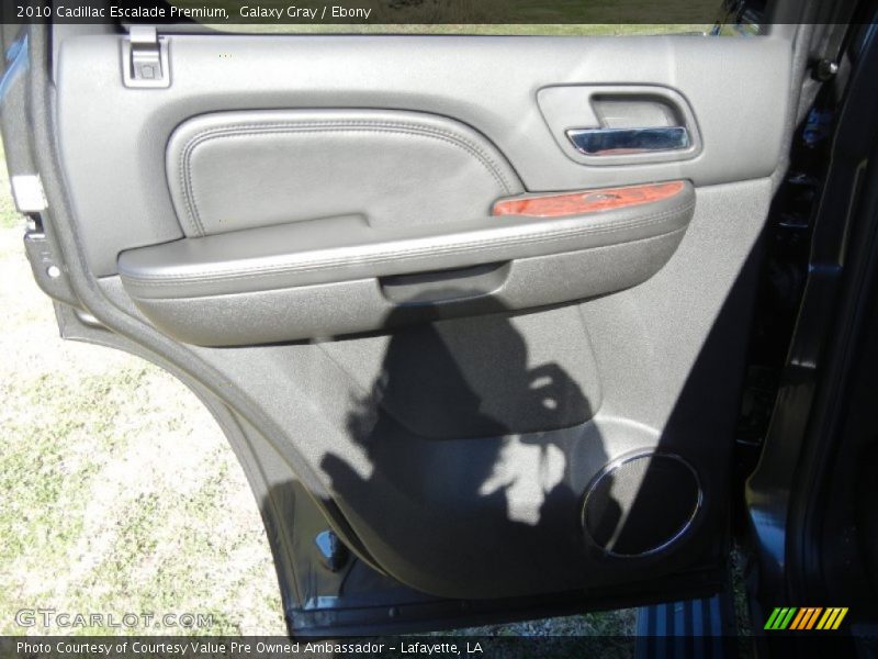 Galaxy Gray / Ebony 2010 Cadillac Escalade Premium