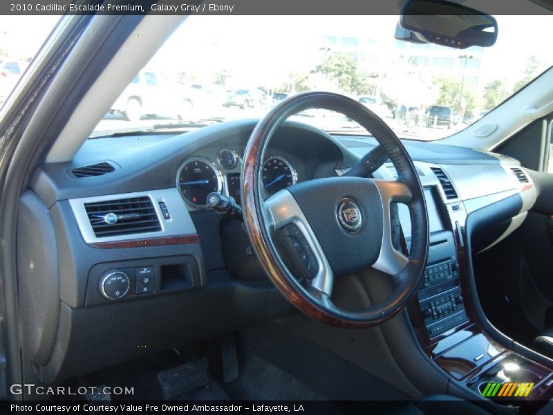 Galaxy Gray / Ebony 2010 Cadillac Escalade Premium