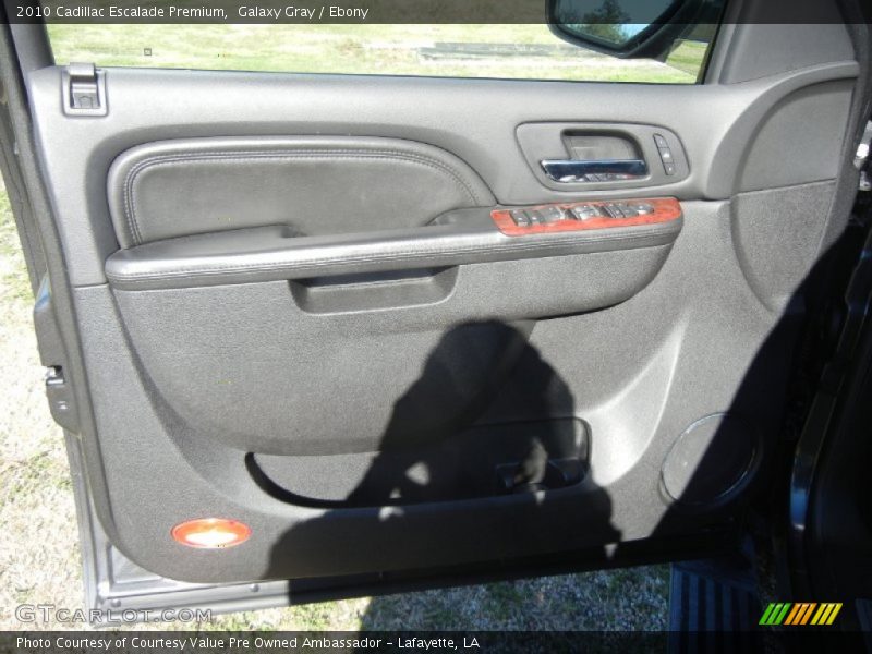 Galaxy Gray / Ebony 2010 Cadillac Escalade Premium