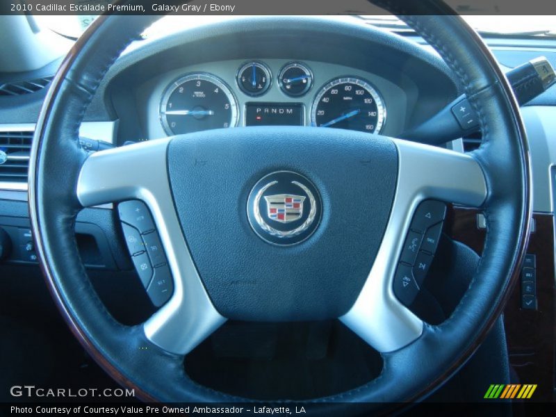 Galaxy Gray / Ebony 2010 Cadillac Escalade Premium