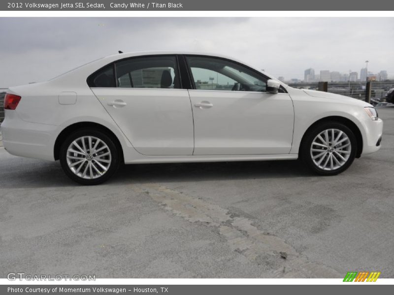 Candy White / Titan Black 2012 Volkswagen Jetta SEL Sedan