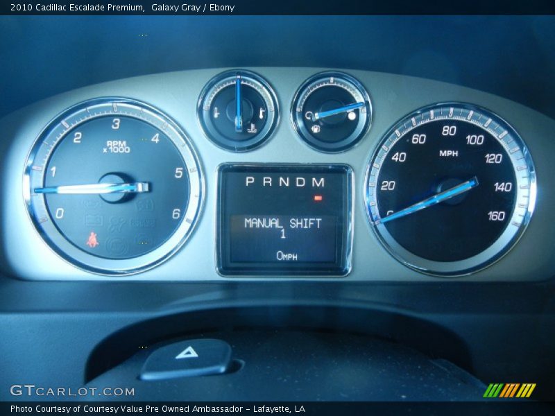  2010 Escalade Premium Premium Gauges