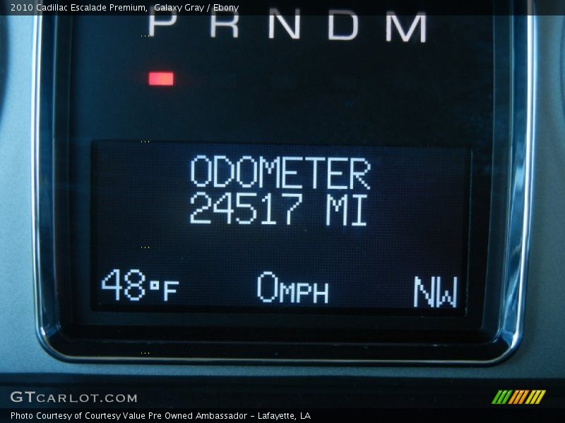 Galaxy Gray / Ebony 2010 Cadillac Escalade Premium