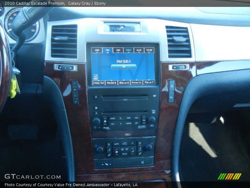 Galaxy Gray / Ebony 2010 Cadillac Escalade Premium