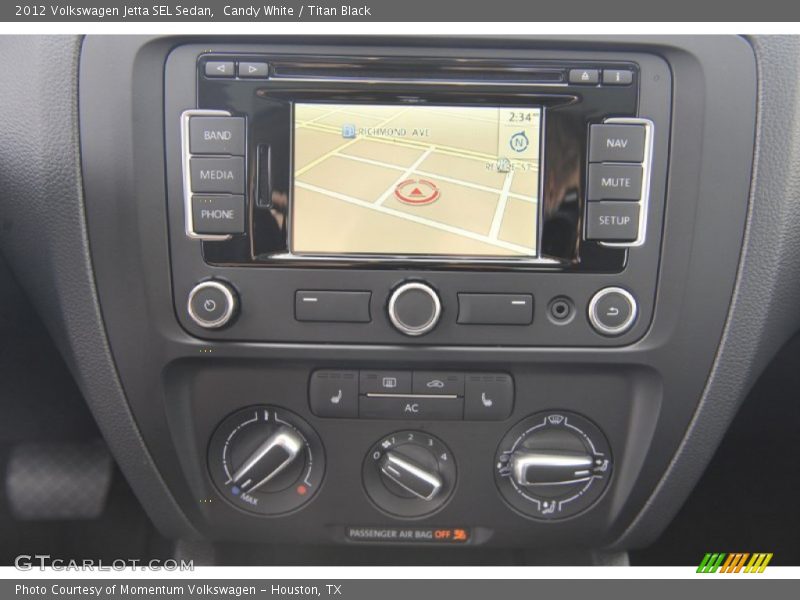 Candy White / Titan Black 2012 Volkswagen Jetta SEL Sedan