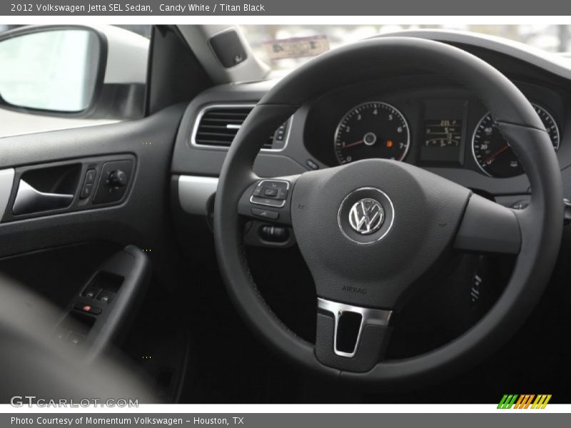 Candy White / Titan Black 2012 Volkswagen Jetta SEL Sedan