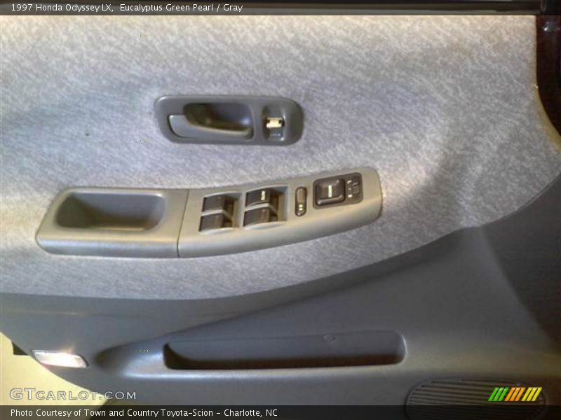 Eucalyptus Green Pearl / Gray 1997 Honda Odyssey LX