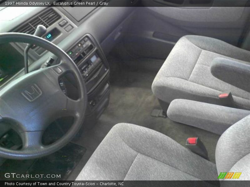 Eucalyptus Green Pearl / Gray 1997 Honda Odyssey LX