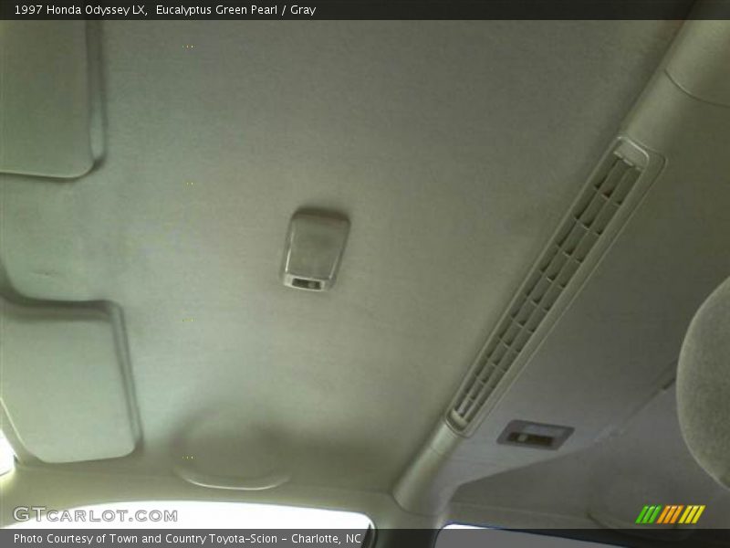 Eucalyptus Green Pearl / Gray 1997 Honda Odyssey LX