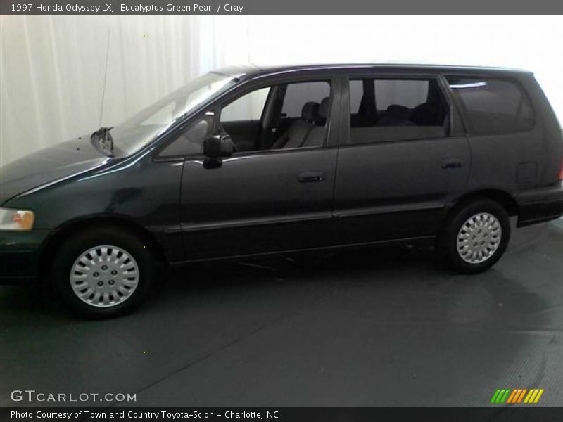 Eucalyptus Green Pearl / Gray 1997 Honda Odyssey LX