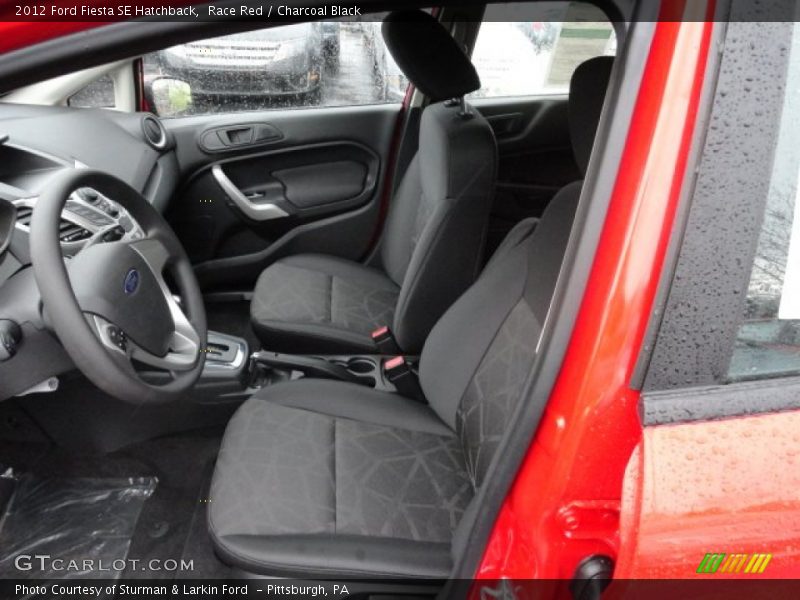 Race Red / Charcoal Black 2012 Ford Fiesta SE Hatchback