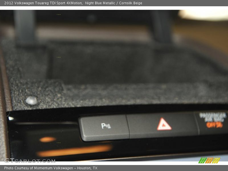 Night Blue Metallic / Cornsilk Beige 2012 Volkswagen Touareg TDI Sport 4XMotion