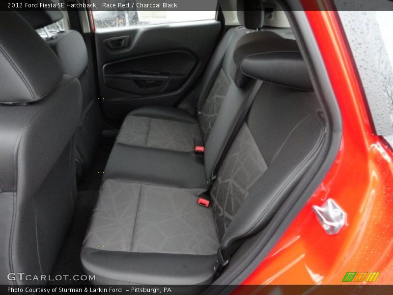 Race Red / Charcoal Black 2012 Ford Fiesta SE Hatchback