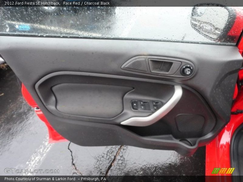 Race Red / Charcoal Black 2012 Ford Fiesta SE Hatchback