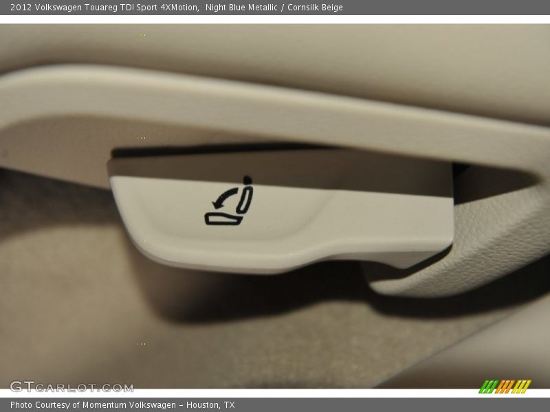 Night Blue Metallic / Cornsilk Beige 2012 Volkswagen Touareg TDI Sport 4XMotion