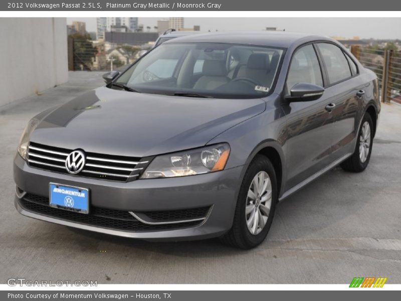 Platinum Gray Metallic / Moonrock Gray 2012 Volkswagen Passat 2.5L S