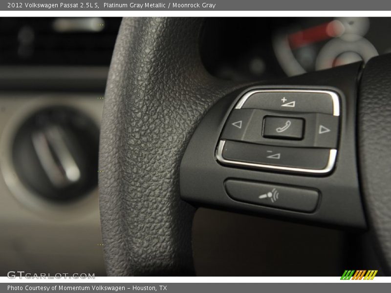 Platinum Gray Metallic / Moonrock Gray 2012 Volkswagen Passat 2.5L S