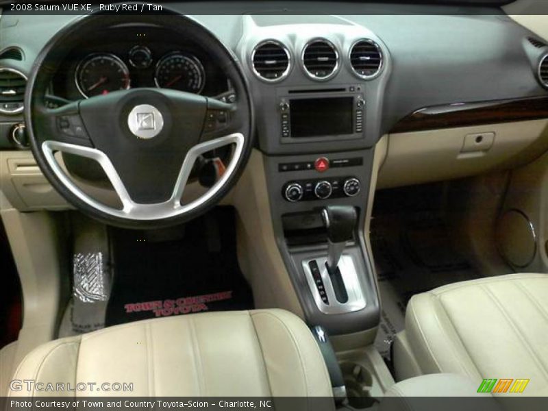 Ruby Red / Tan 2008 Saturn VUE XE