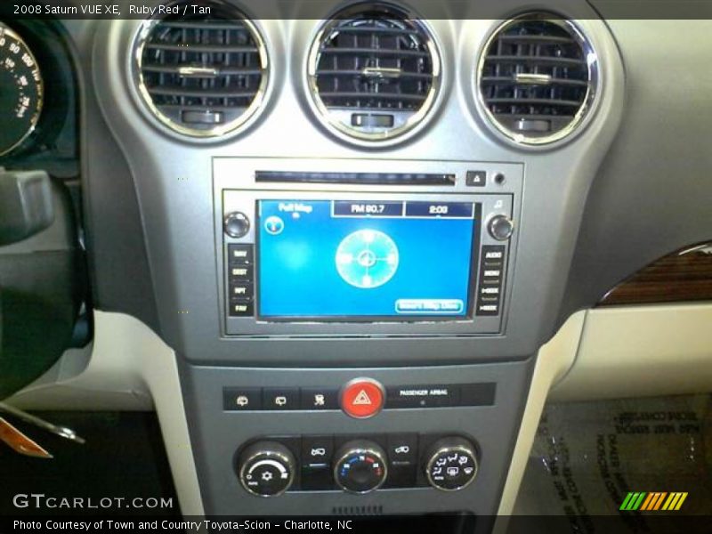 Ruby Red / Tan 2008 Saturn VUE XE
