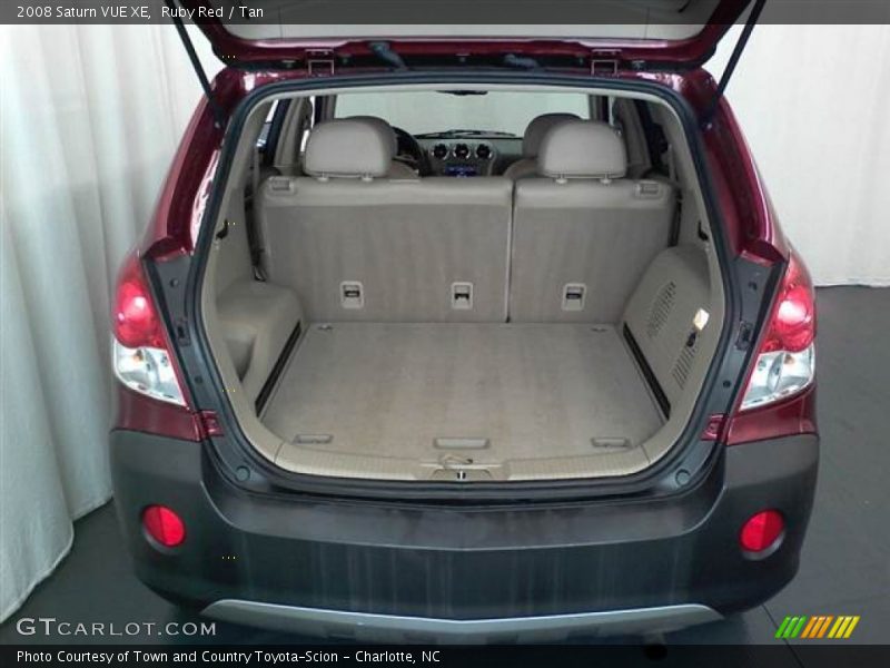 Ruby Red / Tan 2008 Saturn VUE XE