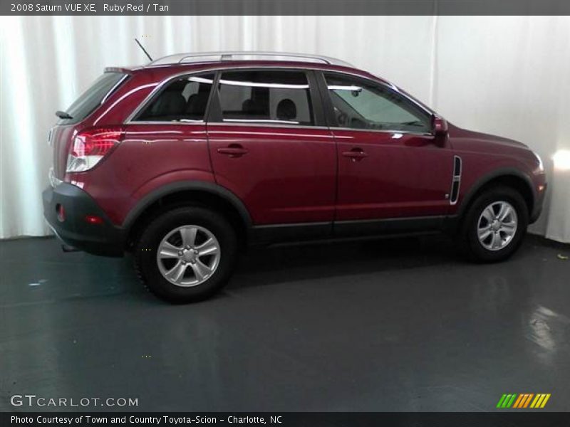 Ruby Red / Tan 2008 Saturn VUE XE