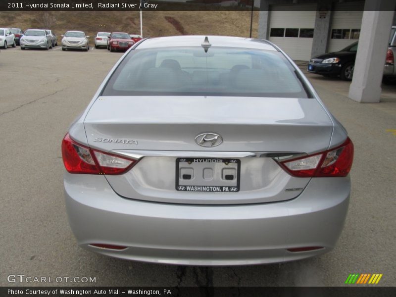 Radiant Silver / Gray 2011 Hyundai Sonata Limited