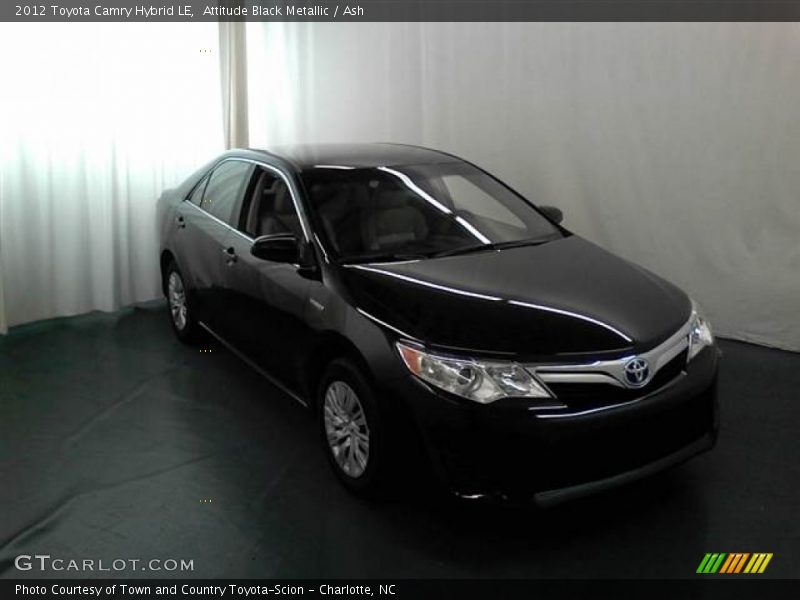 Attitude Black Metallic / Ash 2012 Toyota Camry Hybrid LE
