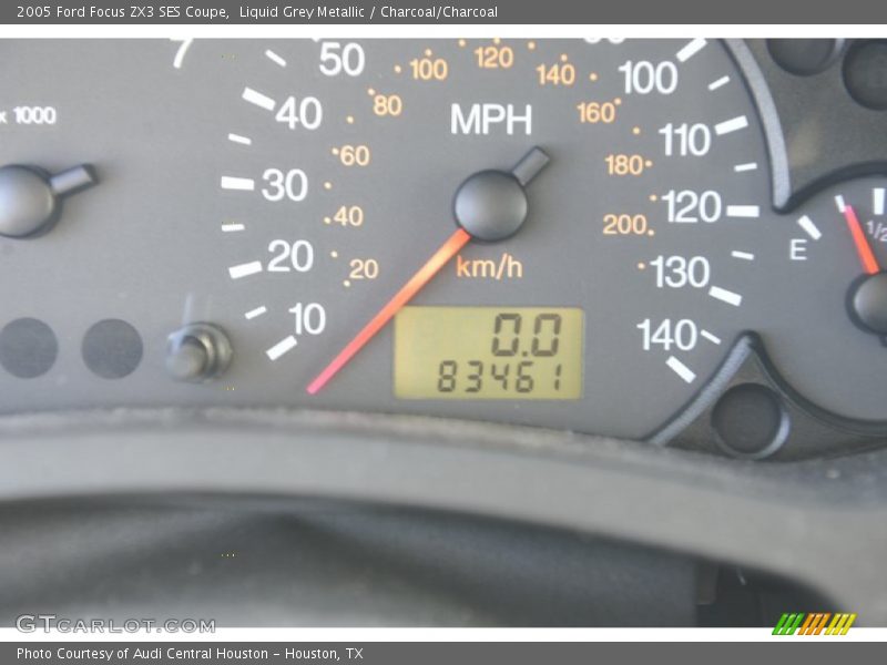 Liquid Grey Metallic / Charcoal/Charcoal 2005 Ford Focus ZX3 SES Coupe