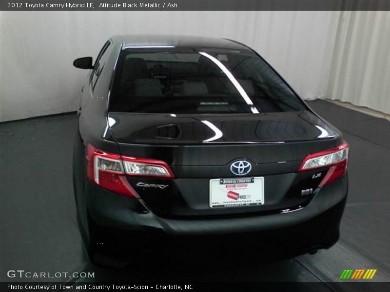 Attitude Black Metallic / Ash 2012 Toyota Camry Hybrid LE