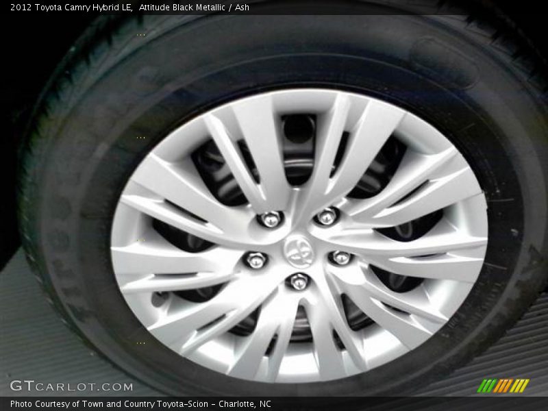 Attitude Black Metallic / Ash 2012 Toyota Camry Hybrid LE