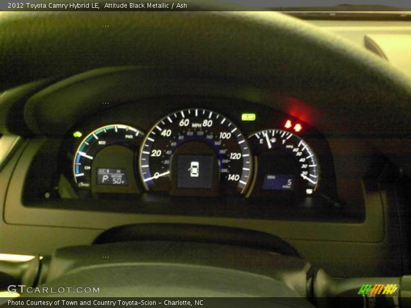 Attitude Black Metallic / Ash 2012 Toyota Camry Hybrid LE