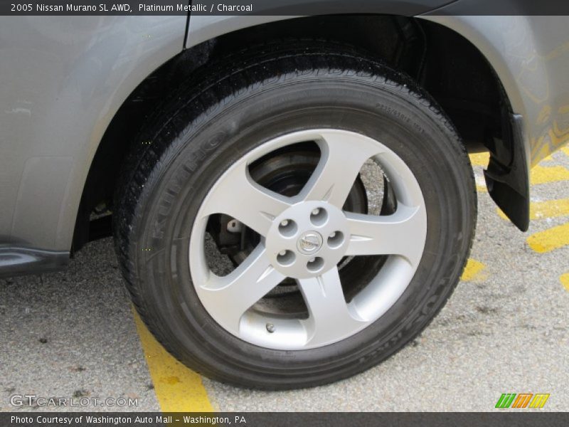 Platinum Metallic / Charcoal 2005 Nissan Murano SL AWD