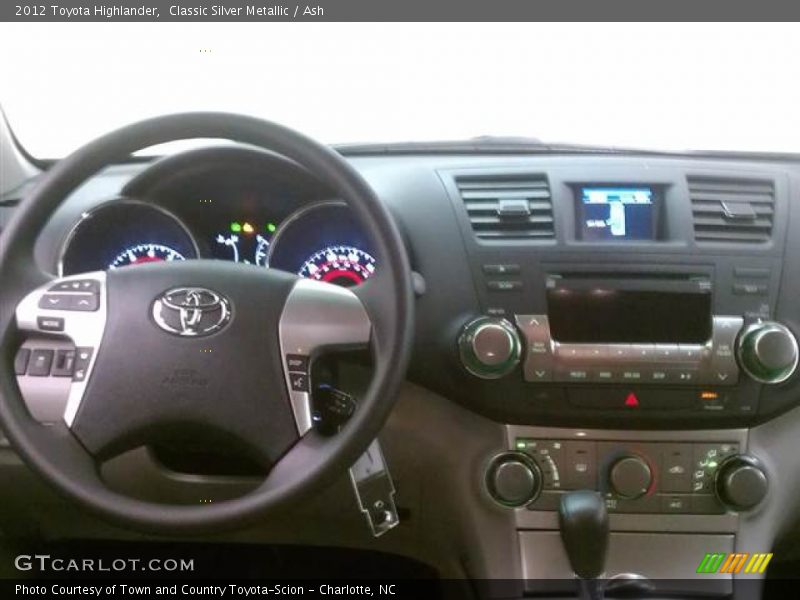 Classic Silver Metallic / Ash 2012 Toyota Highlander