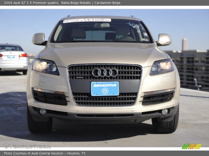 Bahia Beige Metallic / Cardamom Beige 2009 Audi Q7 3.6 Premium quattro