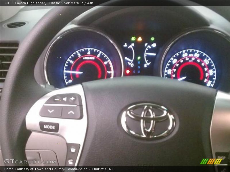 Classic Silver Metallic / Ash 2012 Toyota Highlander