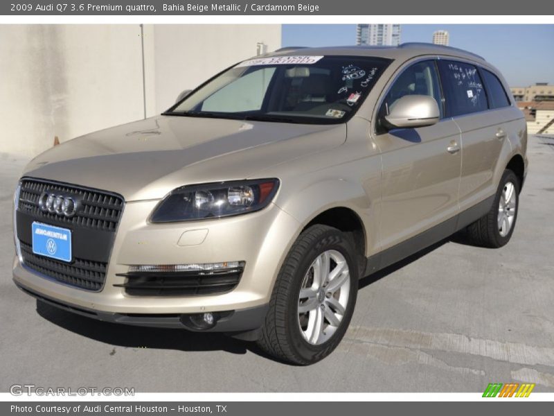 Bahia Beige Metallic / Cardamom Beige 2009 Audi Q7 3.6 Premium quattro