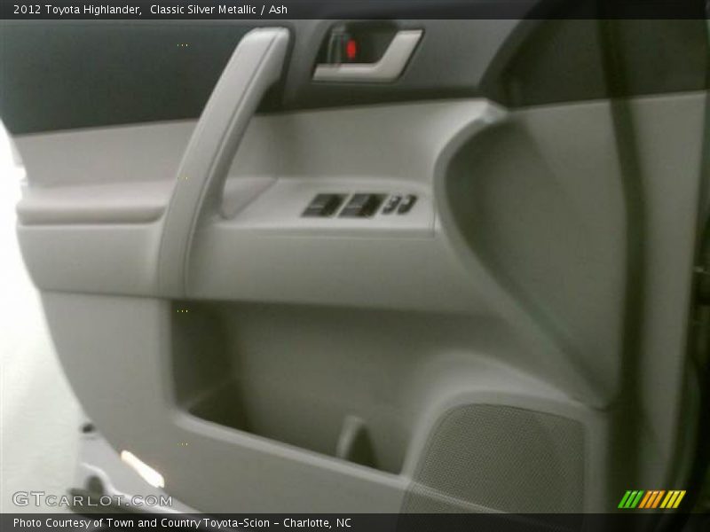 Classic Silver Metallic / Ash 2012 Toyota Highlander