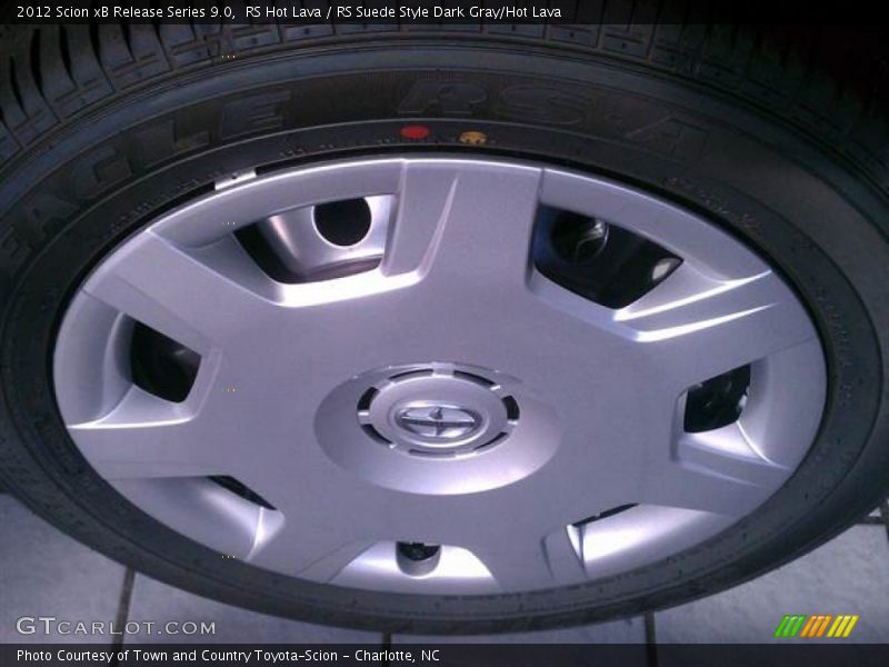 RS Hot Lava / RS Suede Style Dark Gray/Hot Lava 2012 Scion xB Release Series 9.0
