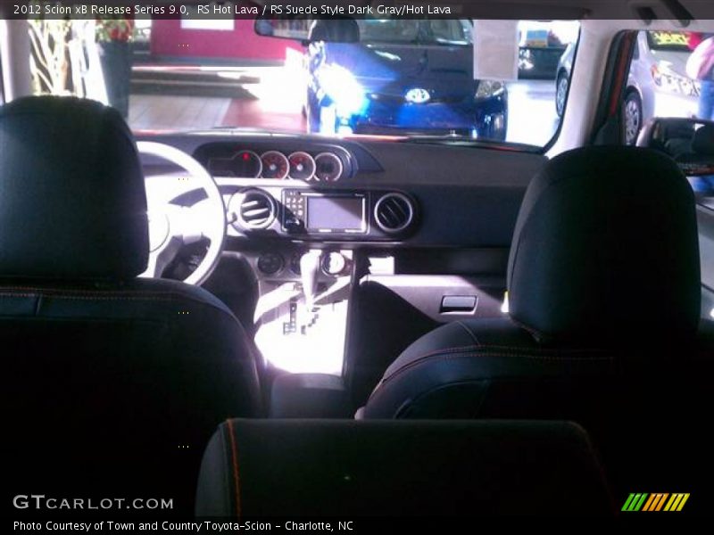 RS Hot Lava / RS Suede Style Dark Gray/Hot Lava 2012 Scion xB Release Series 9.0