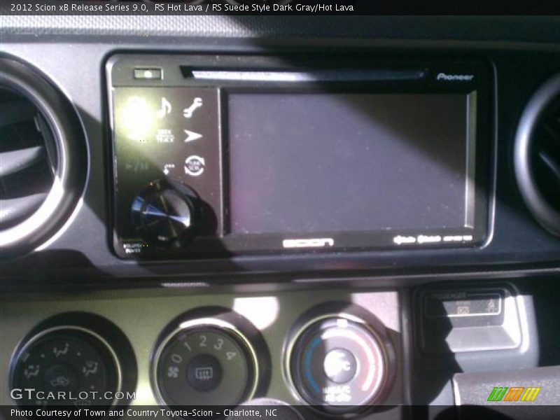 RS Hot Lava / RS Suede Style Dark Gray/Hot Lava 2012 Scion xB Release Series 9.0