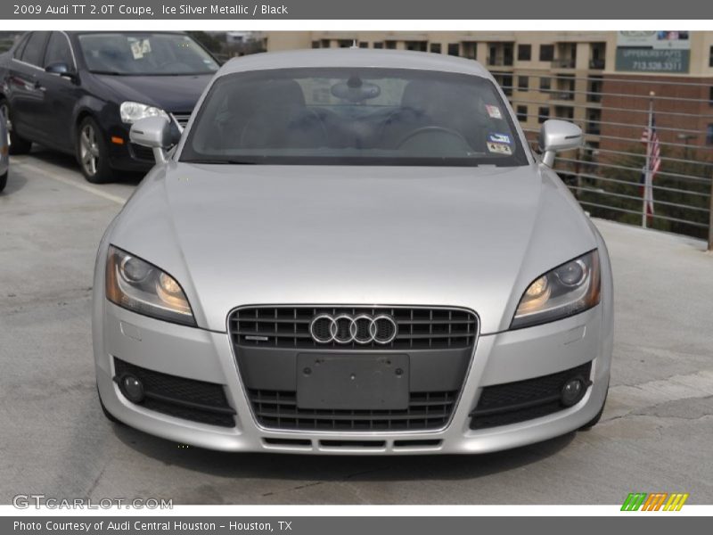 Ice Silver Metallic / Black 2009 Audi TT 2.0T Coupe
