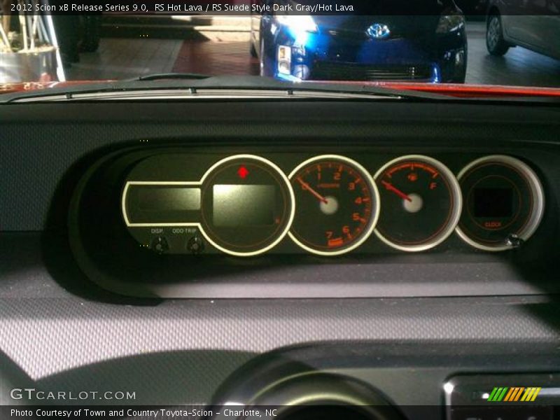 RS Hot Lava / RS Suede Style Dark Gray/Hot Lava 2012 Scion xB Release Series 9.0