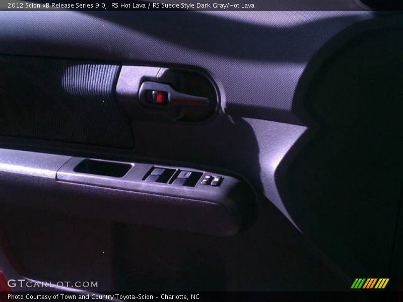 RS Hot Lava / RS Suede Style Dark Gray/Hot Lava 2012 Scion xB Release Series 9.0