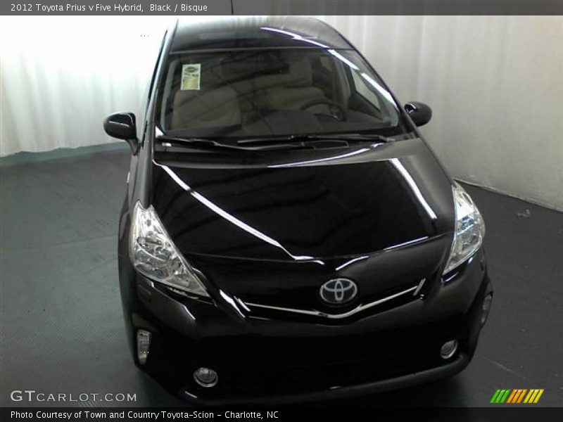 Black / Bisque 2012 Toyota Prius v Five Hybrid