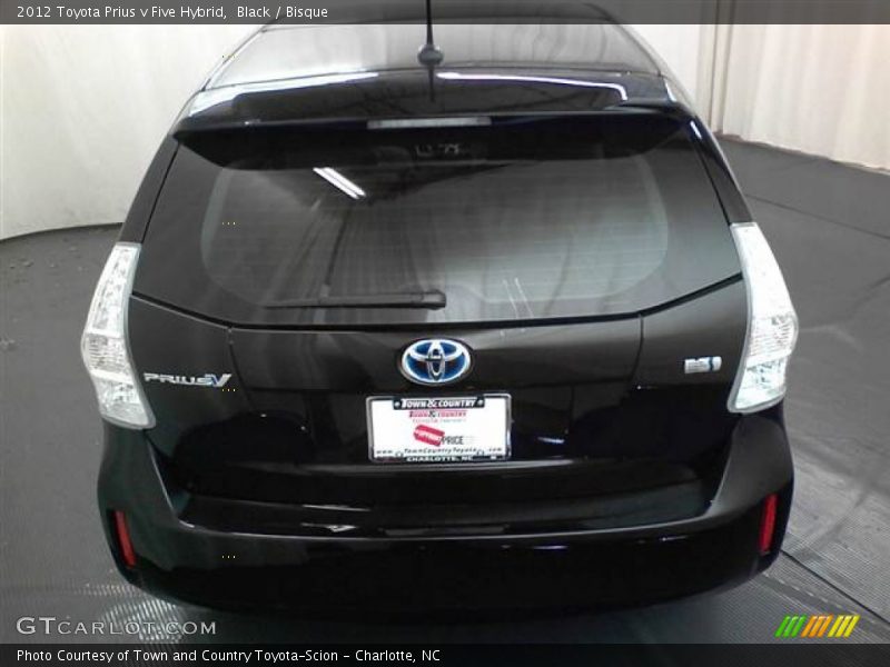 Black / Bisque 2012 Toyota Prius v Five Hybrid