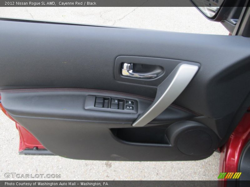 Cayenne Red / Black 2012 Nissan Rogue SL AWD