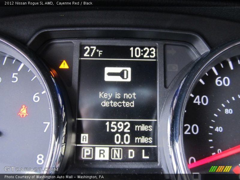 Cayenne Red / Black 2012 Nissan Rogue SL AWD